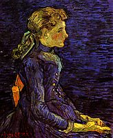 Portrait of Adeline Ravoux, 1890, vangogh