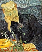 Portrait of Dr. Gachet, 1890, vangogh