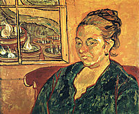 Portrait of Madame Augustine Roulin , 1888, vangogh
