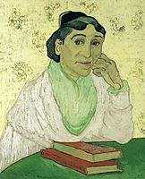 Portrait of Madame Ginoux (L-Arlesienne), 1888, vangogh