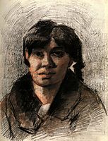 Portrait of a Woman, 1885, vangogh