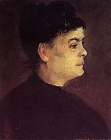 Portrait of a Woman, 1887, vangogh