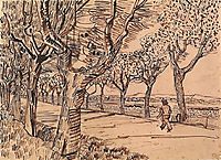 The Road to Tarascon, 1888, vangogh