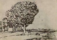 Road with Trees, vangogh