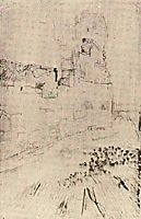 Ruins of Montmajour, 1888, vangogh