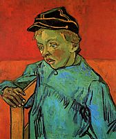 The Schoolboy (Camille Roulin), 1888, vangogh