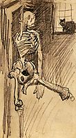Skeleton, c.1886, vangogh