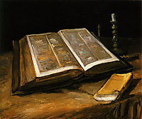 Still Life with Bible , c.1885, vangogh