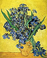 Still Life with Irises, 1890, vangogh