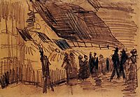 Strollers and Onlookers at a Place of Entertainment, 1887, vangogh