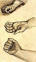 Three Hands , c.1884, vangogh