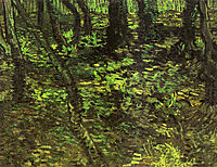 Undergrowth with Ivy , 1889, vangogh