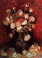 Vase with Asters and Phlox, 1886, vangogh