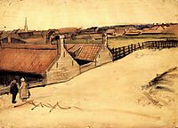 View of Scheveningen, 1882, vangogh