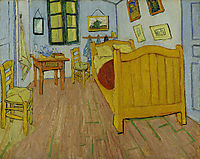 Vincent-s Bedroom in Arles, 1888 (oct), vangogh