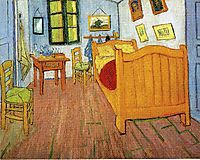 Vincent-s Bedroom in Arles, 1888, vangogh