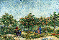 The Voyer d-Argenson Park in Asnieres , 1887, vangogh