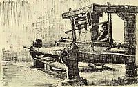 Weaver Facing Left, 1884, vangogh