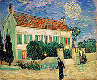 White House by night, 1890, vangogh