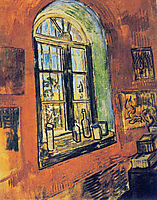 Window of Vincent-s Studio at the Asylum, 1889, vangogh