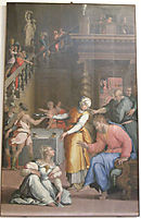 Jesus Christ in the House of Martha and Mary, vasari