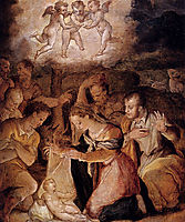 The Nativity With The Adoration Of The Shepherds, c.1554, vasari