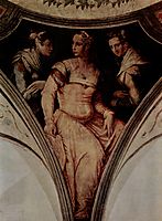 Portrait of Nicolosa Bacci and the a noblewoman from Arezzo, vasari