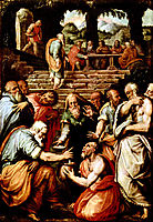 The Prophet Elisha cleansing Naaman, 1560, vasari