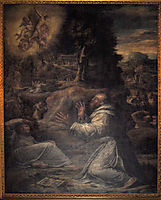 St. Francis receiving the Stigmata, 1548, vasari