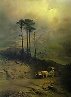 In the Mountains of the Crimea, 1873, vasilyev