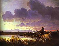 Near a Watering Place, 1868, vasilyev