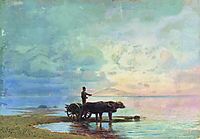 On the Beach, 1873, vasilyev