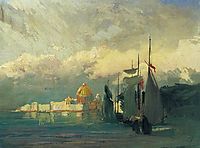 On the Neva, 1871, vasilyev