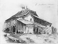 Peasants Hut, 1863, vasilyev