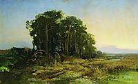 Pine Grove in the Swamp, 1873, vasilyev