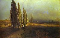 Poplars, 1870, vasilyev