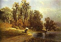 River in Krasnoye Selo, 1870, vasilyev