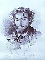 Self-Portrait, 1873, vasilyev