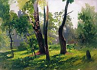Trees. Study, 1870, vasilyev