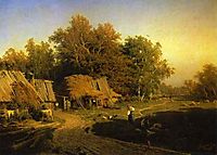 Village, 1869, vasilyev