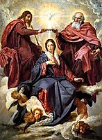 Coronation of the Virgin, 1644, velazquez