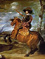Equestrian Portrait of Don Gaspar de GuzmanCount Duke of Olivares, 1634, velazquez