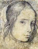 Head of a young girl, 1618, velazquez