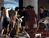 Jacob Receiving Joseph-s coat, 1630, velazquez