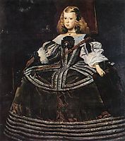 Portrait of the Infanta Margarita, c.1660, velazquez