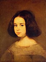 Portrait of a Little Girl, c.1640, velazquez