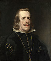 Portrait of Philip IV of Spain, 1656, velazquez