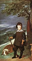 Prince Baltasar Carlos as a Hunter, 1635-36, velazquez