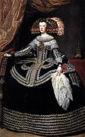Queen Mariana of Austria, 1653, velazquez