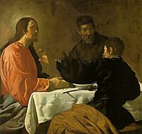 Supper at Emmaus, 1620, velazquez